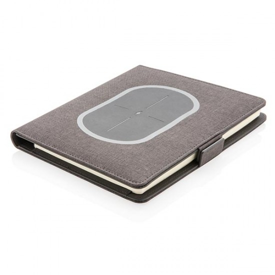 Air 5W wireless charging notebook cover A5, black Air 5W wireless charging notebook cover A5, black