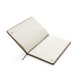 Eco-friendly A5 kraft notebook, black Eco-friendly A5 kraft notebook, black