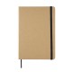 Eco-friendly A5 kraft notebook, black