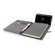 Kyoto notebook with 5W wireless charging, black