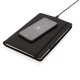 Air 5W RPET wireless charging refillable journal cover A5, b Air 5W RPET wireless charging refillable journal cover A5, b