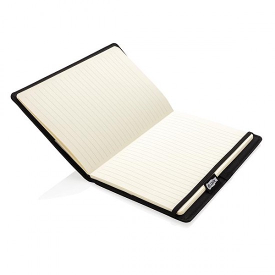 Air 5W RPET wireless charging refillable journal cover A5, b Air 5W RPET wireless charging refillable journal cover A5, b