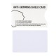 Anti-skimming RFID shield card, white