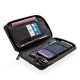 Swiss Peak modern travel wallet with wireless charging, blac