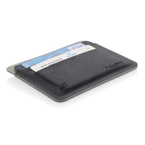 Quebec RFID safe cardholder, black