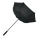 Swiss peak Tornado 23” storm umbrella, black