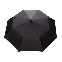 Deluxe 21" foldable auto open umbrella, black