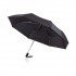Deluxe 21,5” 2 in 1 auto open/close umbrella, black