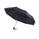 Deluxe 21,5” 2 in 1 auto open/close umbrella, black