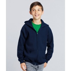 Heavy Blend"! youth full-zip hooded sweatshirt